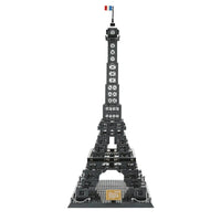 Thumbnail for Building Blocks MOC Architecture Paris Eiffel Tower Bricks Toy Construction Set Toys - 3