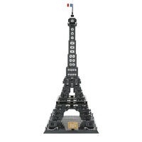 Thumbnail for Building Blocks MOC Architecture Paris Eiffel Tower Bricks Toy - 3