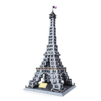 Thumbnail for Building Blocks MOC Architecture Paris Eiffel Tower Bricks Toy Construction Set Toys - 4