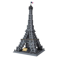 Thumbnail for Building Blocks MOC Architecture Paris Eiffel Tower Bricks Toy Construction Set Toys - 1