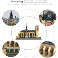Thumbnail for Building Blocks MOC Architecture Paris Notre Dame Cathedral Bricks Toy - 6