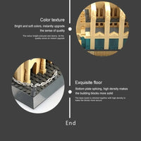Thumbnail for Building Blocks MOC Architecture Paris Notre Dame Cathedral Bricks Toy Construction Set Toys - 9