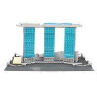 Thumbnail for Building Blocks MOC Architecture Singapore Marina Bay Bricks Kids Toys - 3