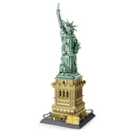 Thumbnail for Building Blocks MOC Architecture Statue Of Liberty Bricks Toy 5227 - 1