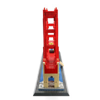 Thumbnail for Building Blocks MOC Architecture The USA Golden Bridge Bricks Toy - 3