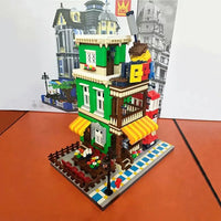 Thumbnail for Building Blocks MOC Creator Expert City BBQ Restaurant Bricks Toys - 4