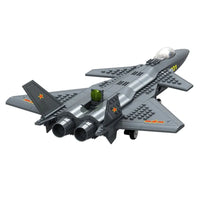 Thumbnail for Building Blocks MOC Military J20 Stealth Fighter Plane Bricks Toys Kids - 1