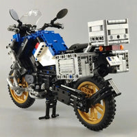Thumbnail for Building Blocks MOC Classic BMW R1250 GS HP Motorcycle Bricks Toy - 10