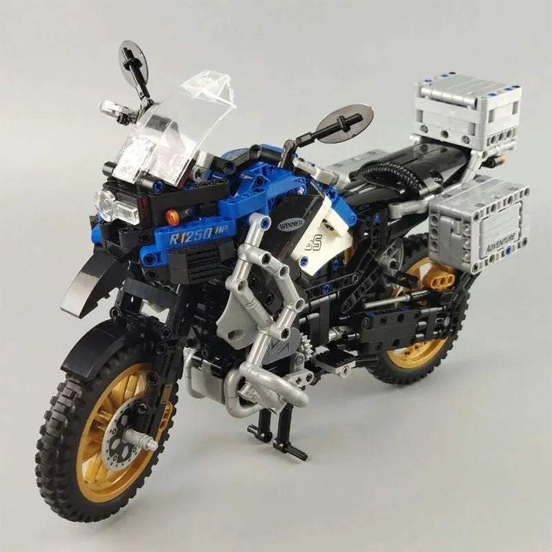 Building Blocks MOC Classic BMW R1250 GS HP Motorcycle Bricks Toy - 9