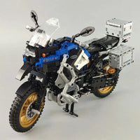 Thumbnail for Building Blocks MOC Classic BMW R1250 GS HP Motorcycle Bricks Toy - 9