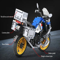 Thumbnail for Building Blocks MOC Classic BMW R1250 GS HP Motorcycle Bricks Toy - 3
