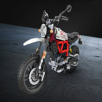 Thumbnail for Building Blocks MOC Classic Climbing Motorcycle Bricks Toys 7053 - 14
