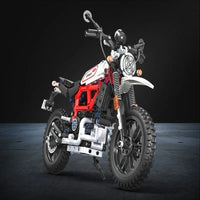 Thumbnail for Building Blocks MOC Classic Climbing Motorcycle Bricks Toys 7053 - 12