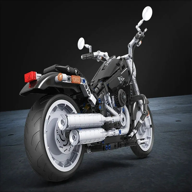 Harley Motorcycle Toy Building Blocks