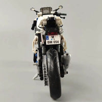 Thumbnail for Building Blocks MOC Tech Track Racing Motorcycle Bricks Toy 7054 - 15