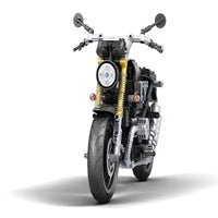 Thumbnail for Building Blocks Tech MOC Classic Heritage Motorcycle Bricks Toy 7052 Construction Set Toys - 8