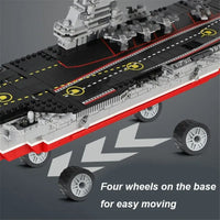 Thumbnail for Building Blocks Military MOC Chinese Type 001 Aircraft Carrier Ship Bricks Construction Set Toys - 7