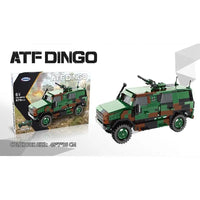 Thumbnail for Building Blocks Military MOC WW2 ATF DINGO Car Infantry Vehicle Bricks Toy - 4
