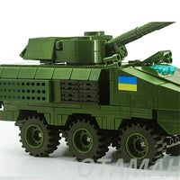 Thumbnail for Building Blocks Military WW2 Armored Canon Vehicle Bricks Toy Construction Set Toys - 6