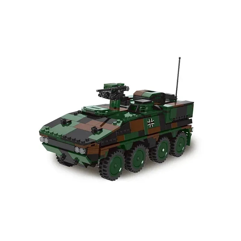 Building Blocks Military WW2 GTK Boxer Bundeswehr Infantry Vehicle Bricks Toys - 3