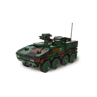 Thumbnail for Building Blocks Military WW2 GTK Boxer Bundeswehr Infantry Vehicle Bricks Toys Construction Set Toys - 3