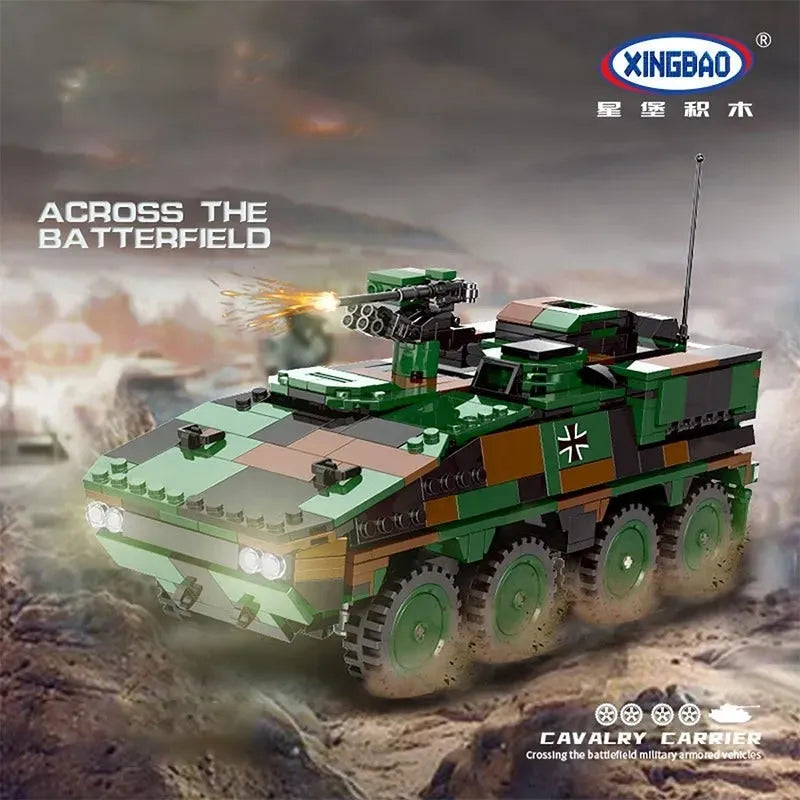 Boxer Building Bricks GTK Boxer Bundeswehr Infantry Building Blocks Set