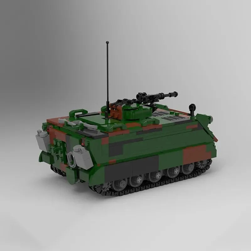 Building Blocks Military WW2 M113 Amphibious Transport Vehicle Bricks Toys - 4