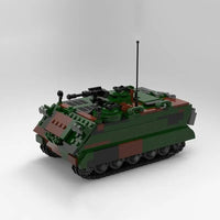 Thumbnail for Building Blocks Military WW2 M113 Amphibious Transport Vehicle Bricks Toys - 3