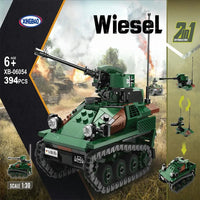 Thumbnail for Building Blocks Military WW2 Wiesel Infantry Combat Armored Vehicle Bricks Toy - 2
