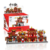 Thumbnail for Building Blocks MOC Architecture China Town Street Bricks Toy - 2