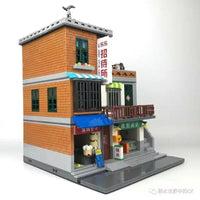 Thumbnail for Building Blocks MOC City Creator Guest House Urban Village Bricks Toys - 5