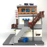 Thumbnail for Building Blocks MOC City Creator Guest House Urban Village Bricks Toys Construction Set Toys - 3