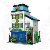 Thumbnail for Building Blocks MOC City Experts Europa Flowers Shop Bricks Toys Construction Set Toys - 1