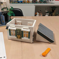 Thumbnail for Building Blocks MOC City Experts Europa Flowers Shop Bricks Toys Construction Set Toys - 5