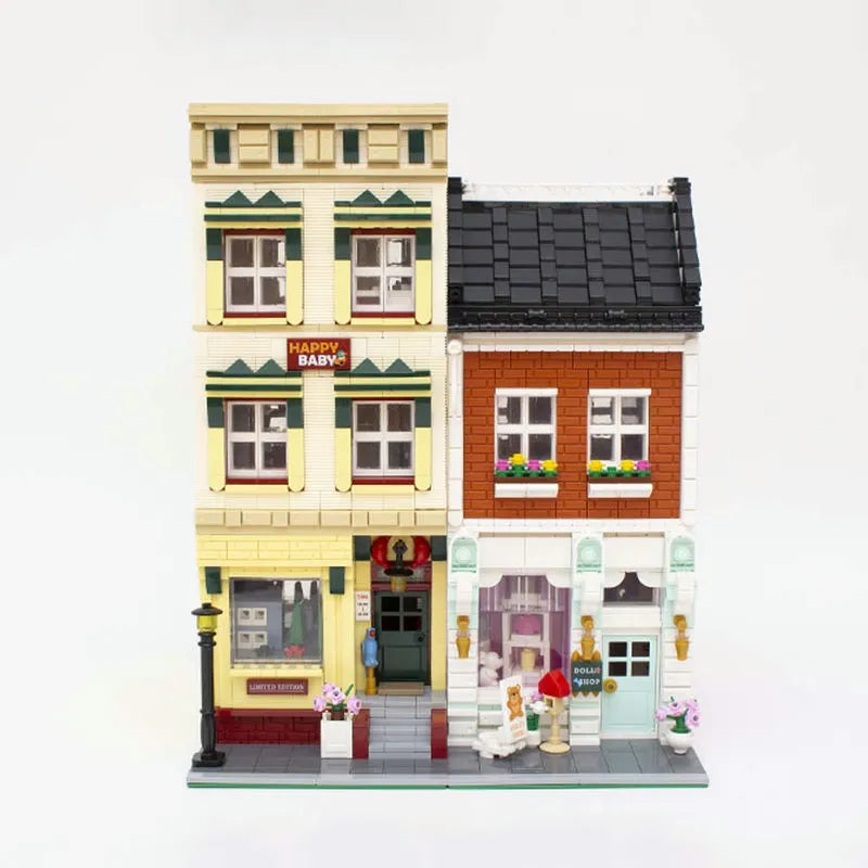 Building Blocks MOC Creator Expert Europa City Toys Store Bricks Toy - 9