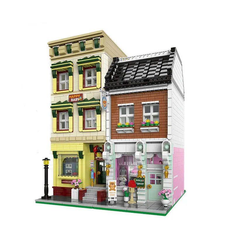 Building Blocks MOC Creator Expert Europa City Toys Store Bricks Toy Construction Set Toys - 5