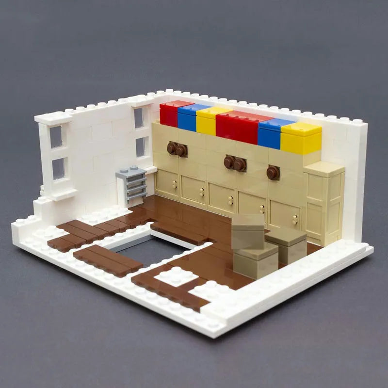 Building Blocks MOC Creator Expert Europa City Toys Store Bricks Toy Construction Set Toys - 10