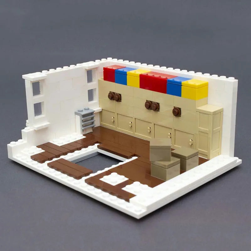Building Blocks MOC Creator Expert Europa City Toys Store Bricks Toy - 10