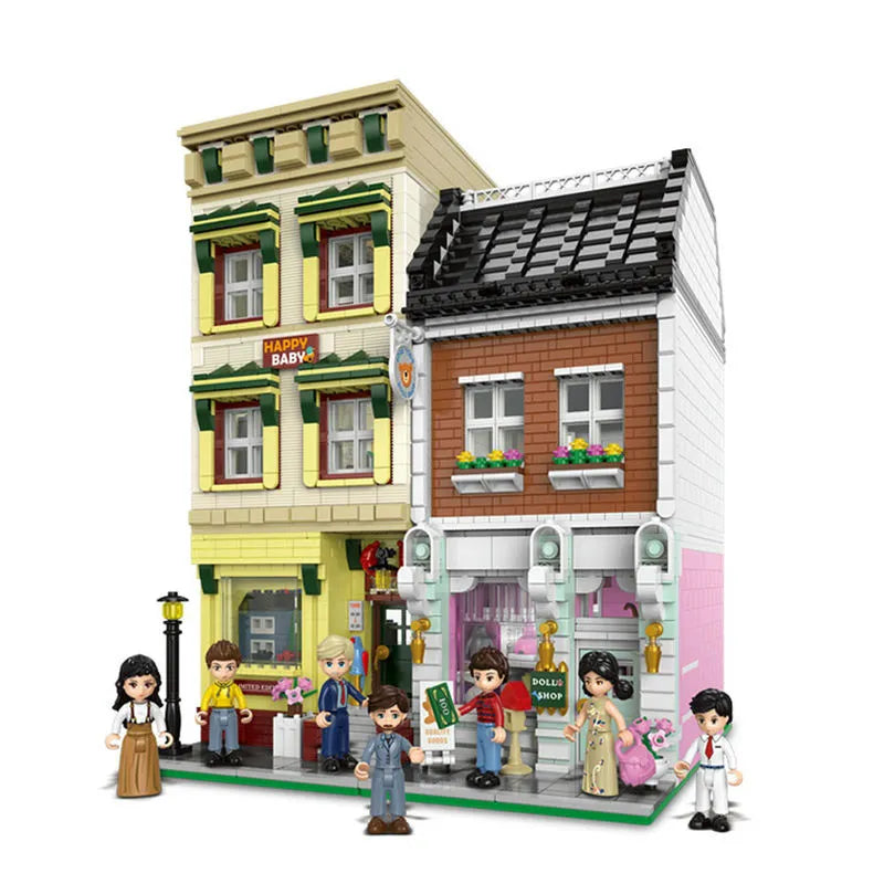 Building Blocks MOC Creator Expert Europa City Toys Store Bricks Toy - 1