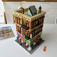 Thumbnail for Building Blocks MOC Creator Experts Europa City Grocery Store Bricks Toys Construction Set Toys - 9