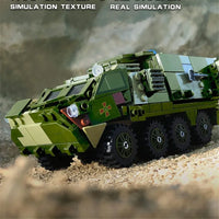 Thumbnail for Building Blocks MOC Military Armored Medical Off-Road Car Bricks Toys Construction Set Toys - 6