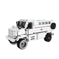 Thumbnail for Building Blocks MOC Military Armored Off-Road KPA3 Truck Bricks Kids Toys - 1