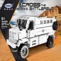 Thumbnail for Building Blocks MOC Military Armored Off - Road KPA3 Truck Bricks Kids Toys - 5