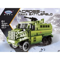 Thumbnail for Building Blocks MOC Military Armored Transport Truck Bricks Toy Construction Set Toys - 2