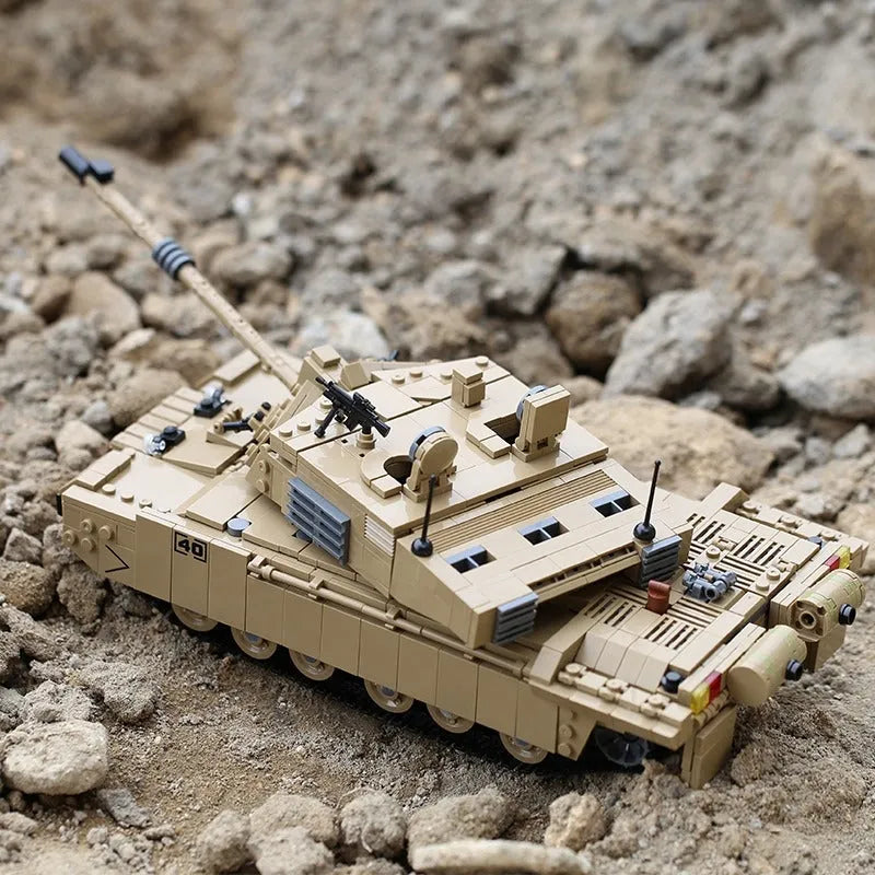 MOC Military Challenger Main Battle Tank Building Blocks