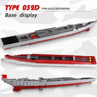 Thumbnail for Building Blocks MOC Military Guided Missiles Destroyer Warship Bricks Toys - 3