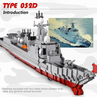 Thumbnail for Building Blocks MOC Military Guided Missiles Destroyer Warship Bricks Toys - 5