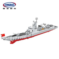 Thumbnail for Building Blocks MOC Military Guided Missiles Destroyer Warship Bricks Toys - 1