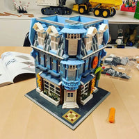 Thumbnail for Building Blocks MOC Street City Expert Europa Dining Room Bricks Toys - 12