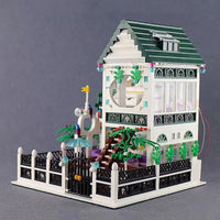 Thumbnail for Building Blocks MOC Street Expert City Romantic House Bricks Toy - 4